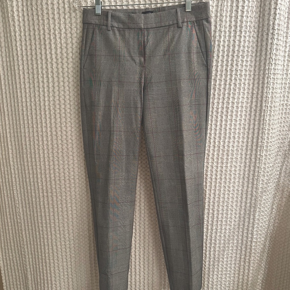J. Crew Ruby Pant - Grey & Pink - Size 6